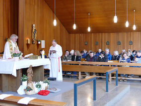Patronatsfest in der St. Elisabeth Kirche in Merxhausen (© Karl-Franz Thiede)